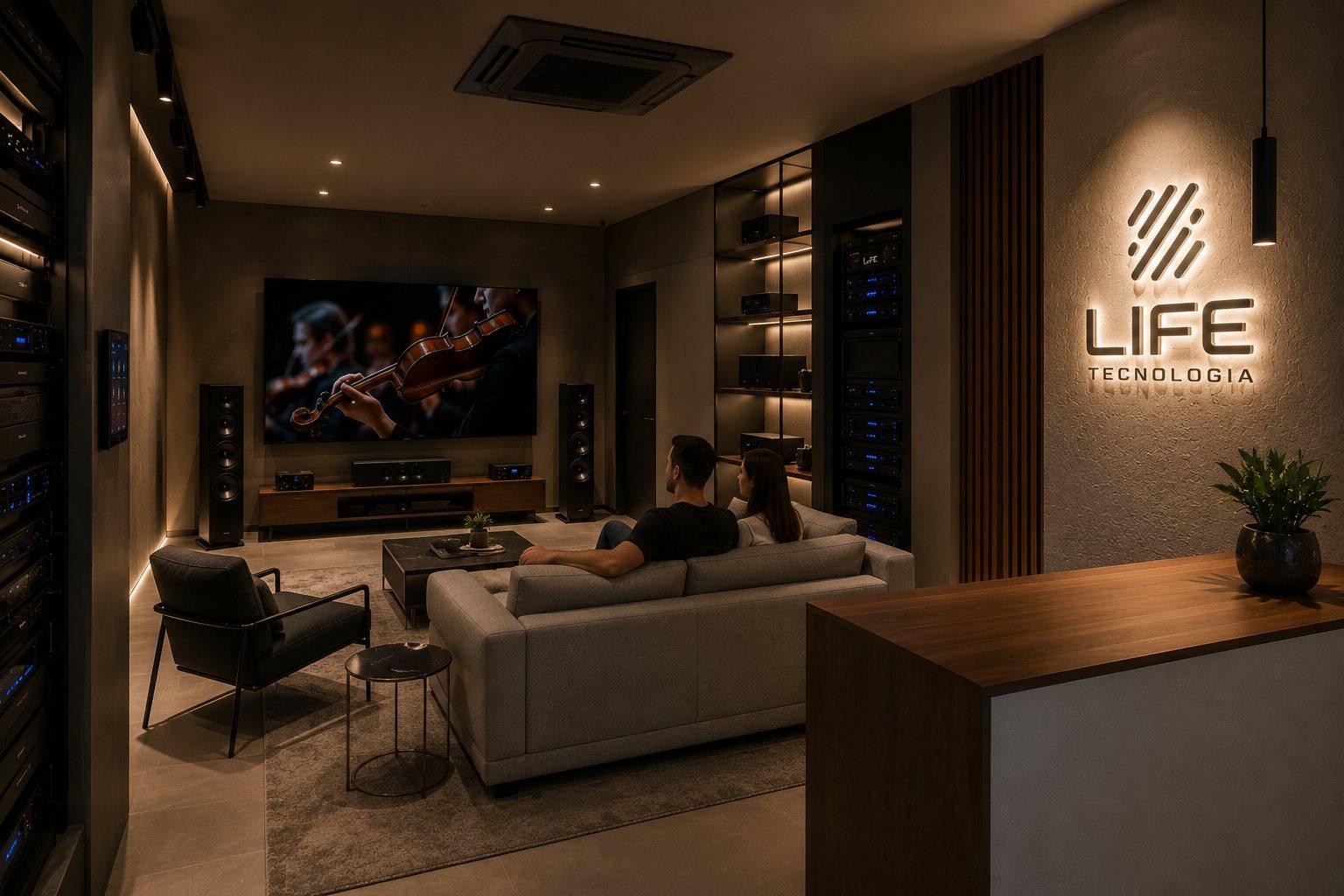 Home cinema de verdade é acústica, não só equipamento